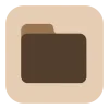 Стикер 42 Brown #color #brown #cute #food