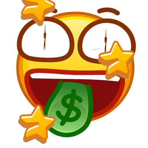 Стикер 33 Major Emojis #status #decor #foradmins