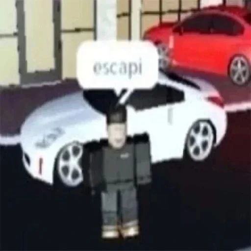 ⬛ Стикер «escape» для Telegram