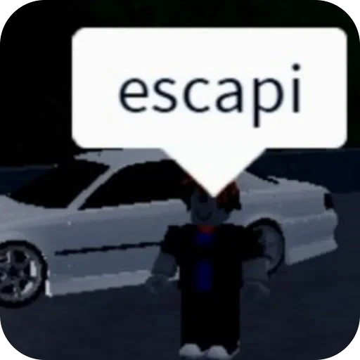 🫥 Стикер «escape» для Telegram