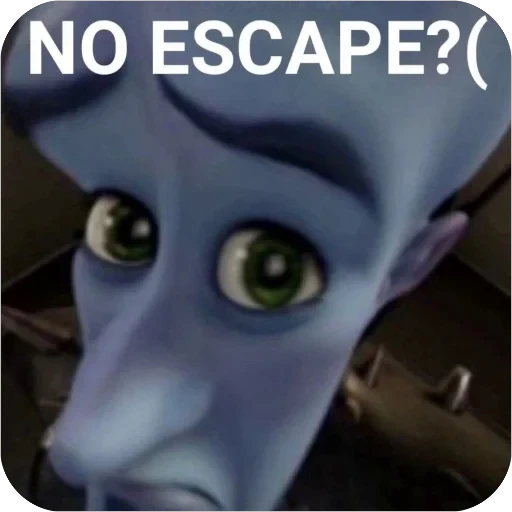 🫥 Стикер «escape» для Telegram