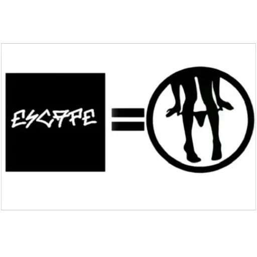 🫥 Стикер «escape» для Telegram