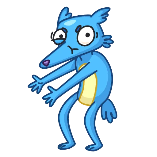 😡 Стикер «Earl the Wolf» для Telegram