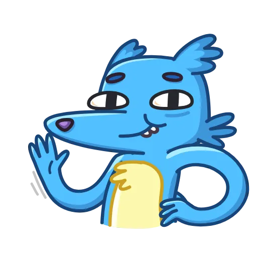 👋 Стикер «Earl the Wolf» для Telegram