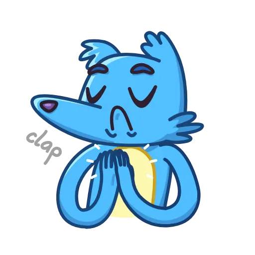 👏 Стикер «Earl the Wolf» для Telegram