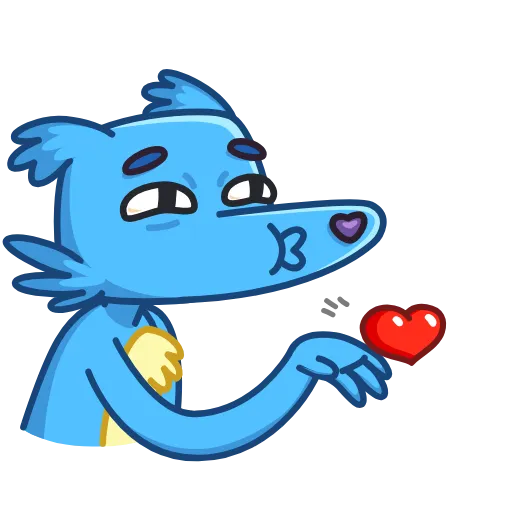😘 Стикер «Earl the Wolf» для Telegram