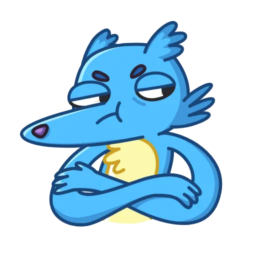 🙄 Стикер «Earl the Wolf» для Telegram