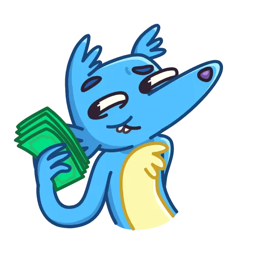 🤑 Стикер «Earl the Wolf» для Telegram