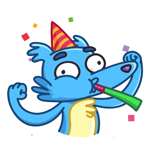 🥳 Стикер «Earl the Wolf» для Telegram