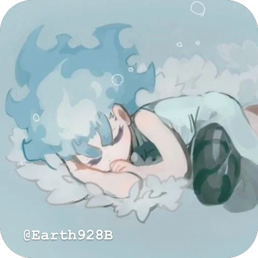 🫥 Стикер «Lui Shirosagi» для Telegram