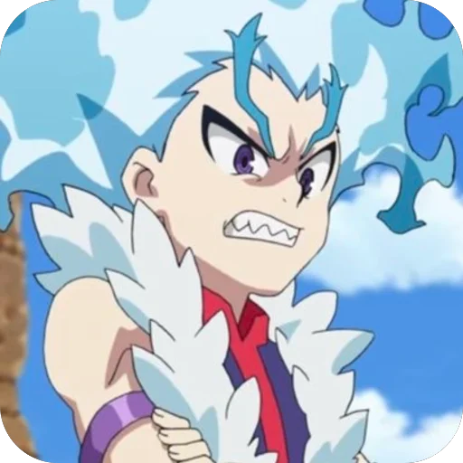 👺 Стикер «Lui Shirosagi» для Telegram