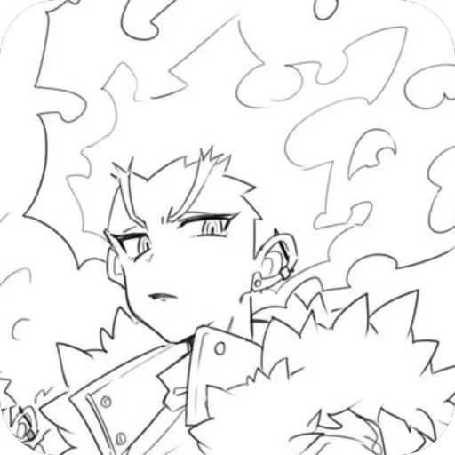🥶 Стикер «Lui Shirosagi» для Telegram