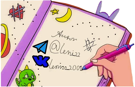 🗯 Стикер «Планета М» для Telegram