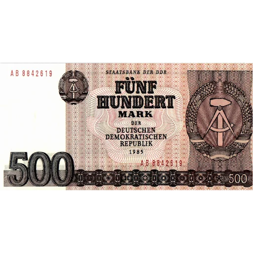 💲 Стикер «Марка ГДР» для Telegram