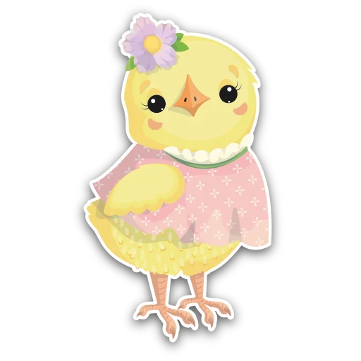 🐤 Стикер «Easterpakc» для Telegram