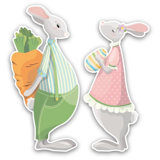🥰 Стикер «Easterpakc» для Telegram