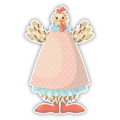 🐔 Стикер «Easterpakc» для Telegram