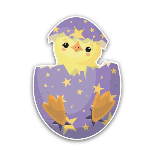 🐣 Стикер «Easterpakc» для Telegram