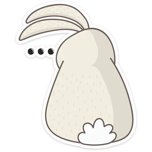 😐 Стикер «Пасхальные друзья» для Telegram