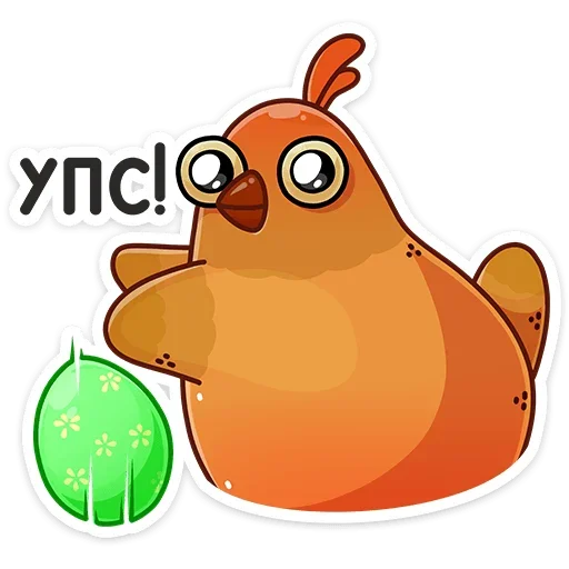 😬 Стикер «Пасхальная Клунька» для Telegram