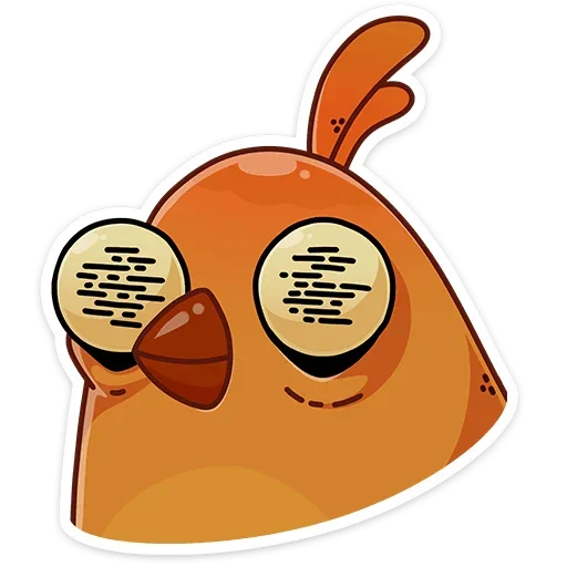 👀 Стикер «Пасхальная Клунька» для Telegram