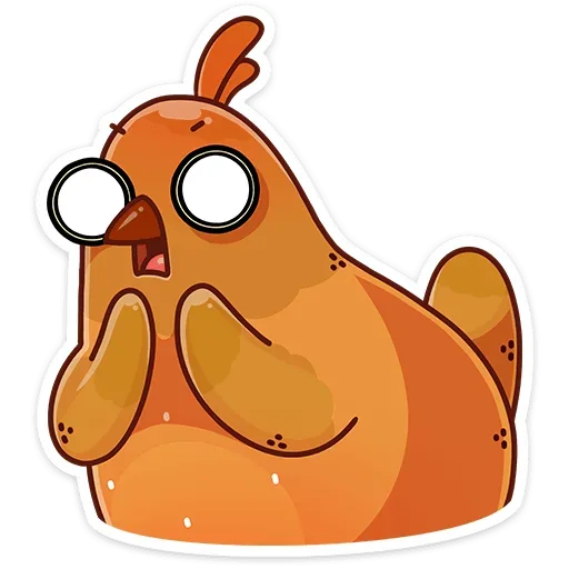 🤭 Стикер «Пасхальная Клунька» для Telegram