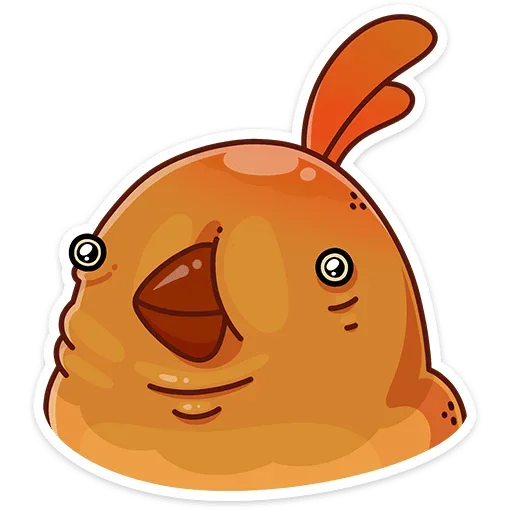 😬 Стикер «Пасхальная Клунька» для Telegram