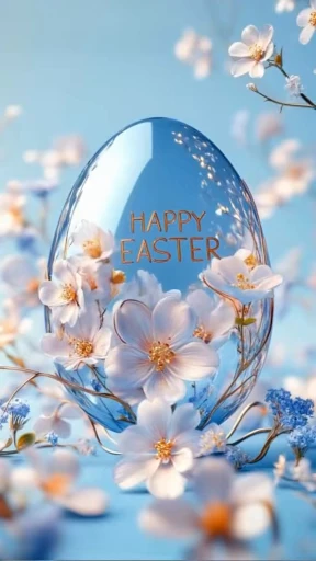 Стикерпак «Happy Easter» для Telegram — обложка