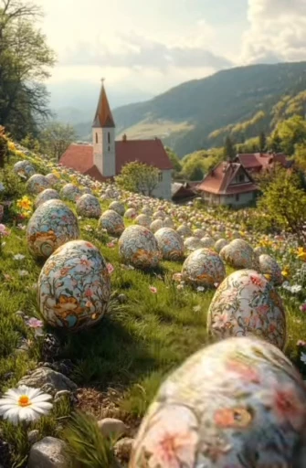 🌟 Стикер «Happy Easter» для Telegram