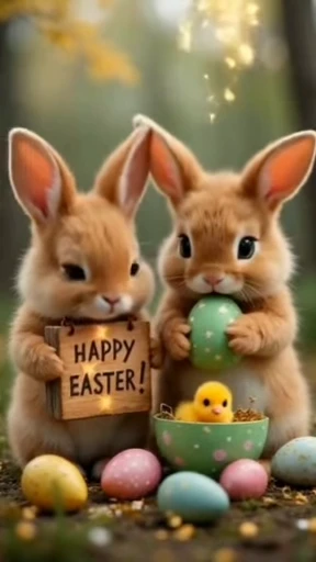 🌟 Стикер «Happy Easter» для Telegram