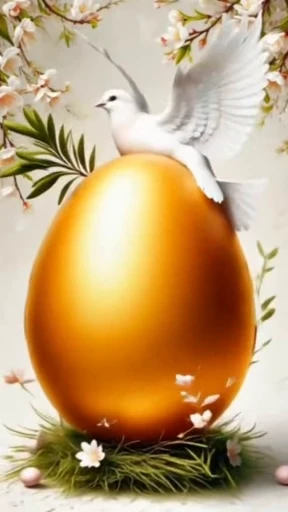 🌟 Стикер «Happy Easter» для Telegram