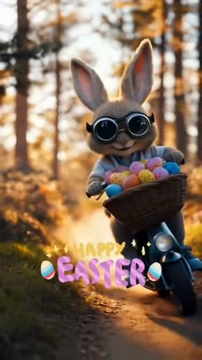 🌟 Стикер «Happy Easter» для Telegram