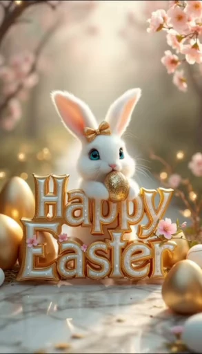 🌟 Стикер «Happy Easter» для Telegram