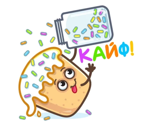 🍬 Стикер «Пасха ?» для Telegram