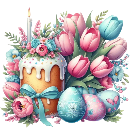 ❤️ Стикер «Пасха» для Telegram