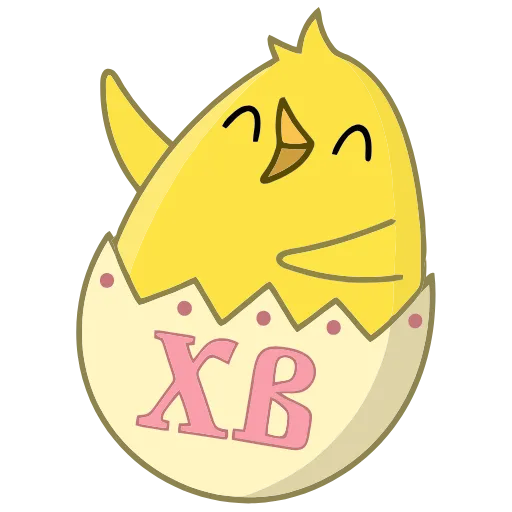 🥚 Эмодзи «Пасхальные друзья» для Telegram