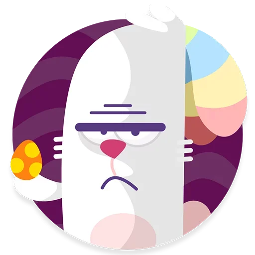 🐰 Стикер «Easter Bunny» для Telegram