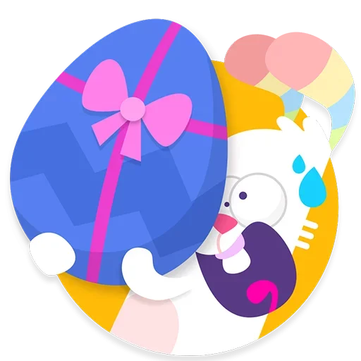 🥚 Стикер «Easter Bunny» для Telegram