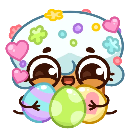 🥚 Стикер «Куличик» для Telegram