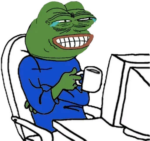 ☕️ Стикер «Easter Pepe» для Telegram