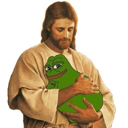 Стикерпак Easter Pepe для Telegram