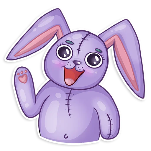 😀 Стикер «Easter Rabbit Toy» для Telegram