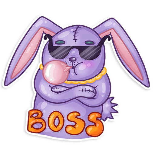 😎 Стикер «Easter Rabbit Toy» для Telegram
