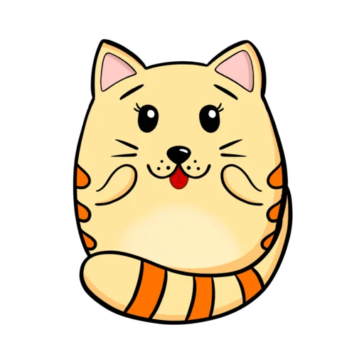😛 Стикер «Легко и радостно» для Telegram