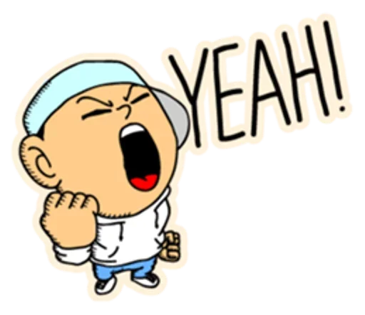 🤝 Стикер «Easy English» для Telegram