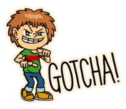 ☝️ Стикер «Easy English» для Telegram