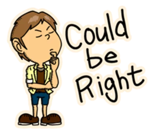 👳 Стикер «Easy English» для Telegram