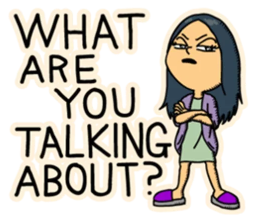 👅 Стикер «Easy English» для Telegram