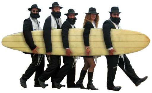 👯 Стикер «happyjew» для Telegram