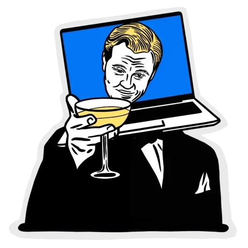 💻 Стикер «Ешь Молись Кодируй» для Telegram